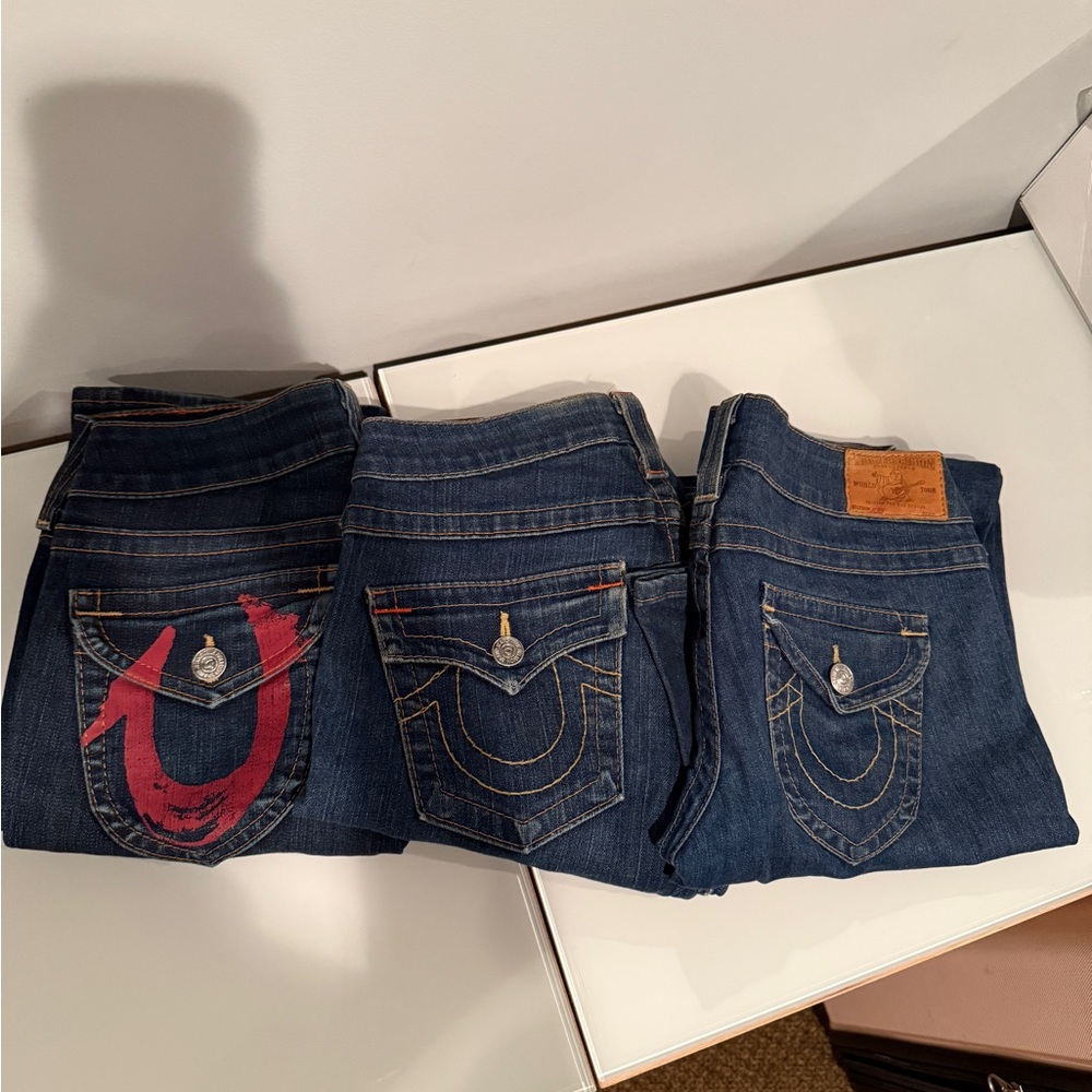 True Religion Jean Lot Size 28